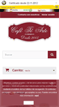 Mobile Screenshot of cafetearte.es